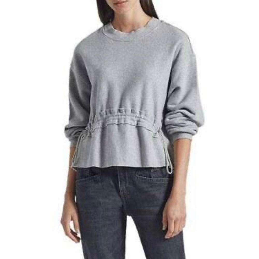 Current Elliott The Bloom Sweatshirt Grey L